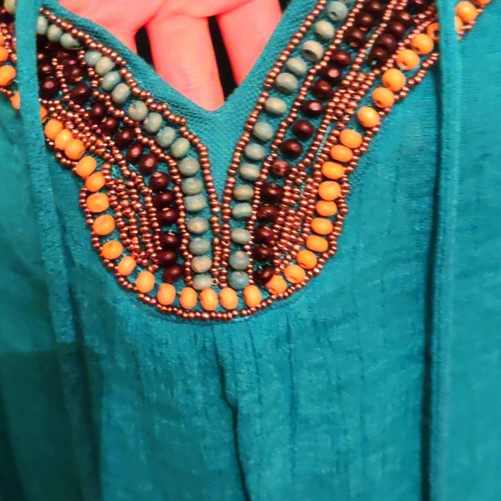 Boho Off Shoulder Top - Picture 4 of 5